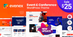 Evenex Event Conference WP Theme