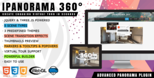 iPanorama 360° Virtual Tour Builder for WP