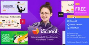 iSchool Education & Online Courses WP Theme