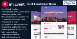imEvent Event & Conference WP Theme