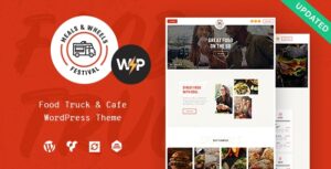 Meals & Wheels Street Festival & Fast Food Delivery WP Theme