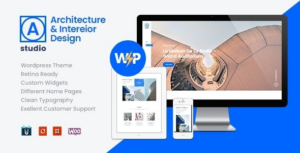 A.Studio Interior Design and Architecture WP Theme