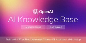 AI Knowledgebase Premium WP AI Support Assistant