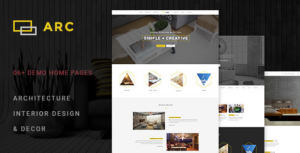 ARC Interior Design, Decor, Architecture WP Theme