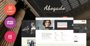 Abogado Lawyer Firm & Legal Bureau WP Theme