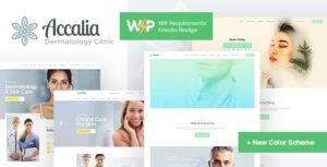 Accalia Dermatology Clinic WP Theme