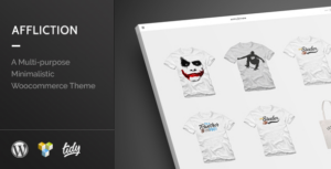 Affliction Multipurpose Minimal WP WooCommerce Theme