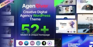 AgenRiver Creative Digital Agency WP Theme