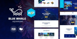 Aqualots Aquarium Installation and Maintanance Services WP Theme