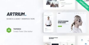 Artrium Creative Agency & Web Studio WP Theme