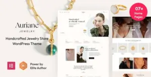 Auriane Handcrafted Jewelry Store WP Theme