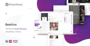 Beehive Social Network WP Theme