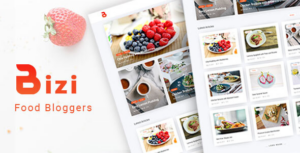 Bizi A WP Theme for Food Bloggers