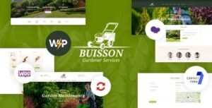 Buisson Gardening & Landscaping Services WP Theme