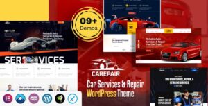 Carepair Car Service & Auto Repair WP Theme