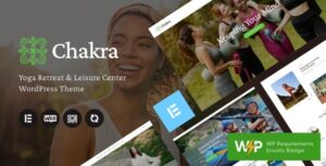 Chakra Yoga Retreat & Leisure Center WP Theme