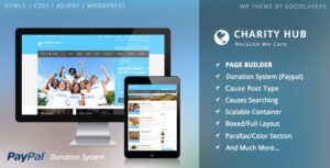 Charity Hub Nonprofit / Fundraising WP