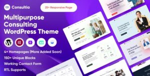 Consultia Multipurpose Consulting WP Theme