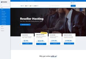 Croster WHMCS CMS Theme