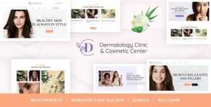 D&C Dermatology Clinic & Cosmetology Center WP Theme