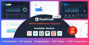 DashCode Admin Dashboard Template