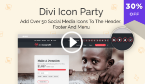 Divi Icon Party [Wp Zone]