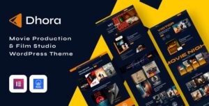 Dhora Movie and Film Production WP Theme