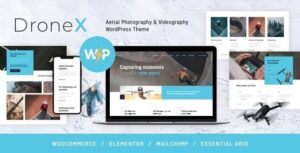 DroneX Aerial Photography & Videography Theme
