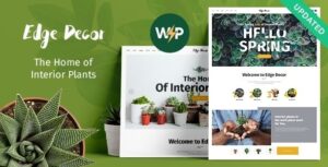 Edge Decor A Modern Gardening & Landscaping WP Theme