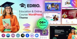 Edrio Education & Online Course WP Theme