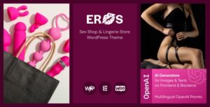 Eros Sex Shop & Lingerie Store WP Theme