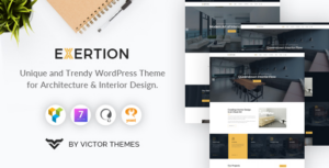 Exertion Architecture & Interior Design WP Theme