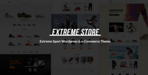Extreme Sports Clothing & Equipment Store WP Theme