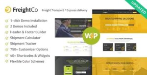 FreightCo Transportation & Warehousing WP Theme