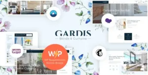 Gardis Blinds and Curtains Studio & Shop WP Theme
