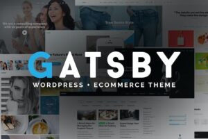 Gatsby WP + eCommerce Theme
