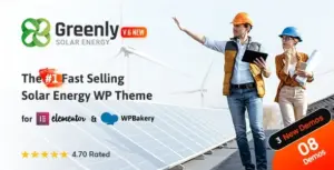 Greenly Ecology & Solar Energy WP Theme
