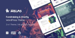 Helpo Charity & Nonprofit WP Theme