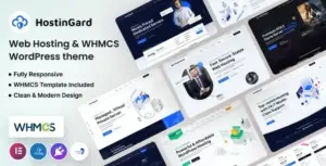 Hostingard Web Hosting WP Theme with WHMCS