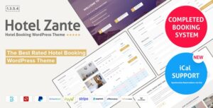 Zante Hotel WP Theme