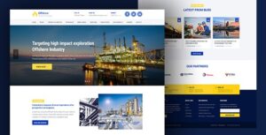 Offshore Industrial Business WP Theme