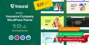 Insurai Insurance Company WP Theme