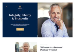 Jack Well Elections Campaign & Political WP Theme