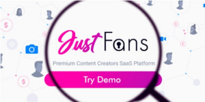 JustFans Premium Content Creators SaaS platform