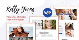 Kelly Young Stylist WP Theme