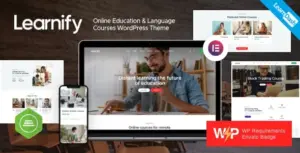 Learnify Online Education Courses WP Theme