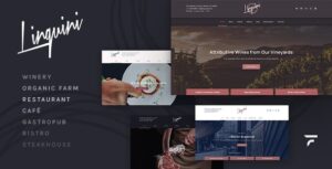 Linguini Restaurant WP Theme