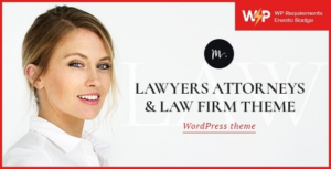 M.Williamson Lawyer & Legal Adviser WP Theme