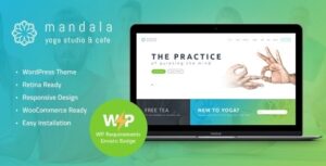 Mandala Yoga Studio and Wellness Center WP Theme