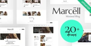 Marcell Personal Blog & Magazine WP Theme